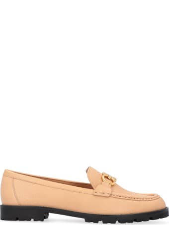 Salvatore Ferragamo Gancini Leather Loafers