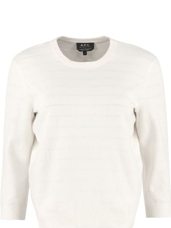 A.P.C. Zoe Cotton-blend Sweater