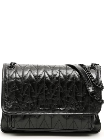 Miu Miu Quilted Shine Calfskin Bag