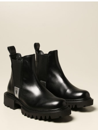 Paciotti 4US Flat Booties Paciotti 4us Chelsea Boots In Calfskin