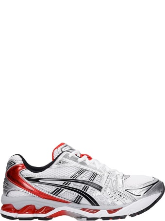 Asics Gel-kayano 14 Sneakers In White Synthetic Fibers