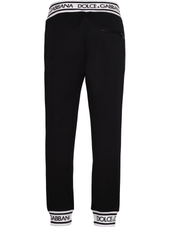 Dolce & Gabbana Stretch Cotton Track-pants