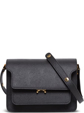 Marni Trunk Bag Leather Crossbody Bag