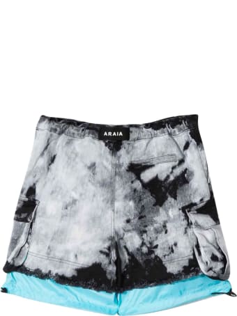 Araia Kids Black Teen Bermudas