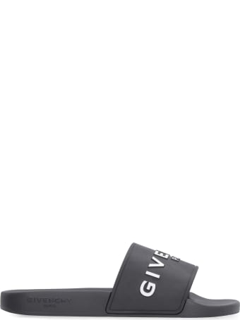 Givenchy Logoed Rubber Slides