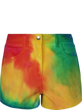 IRENEISGOOD Rainbow Denim Shorts