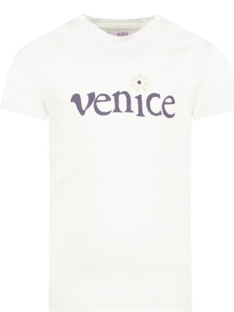 ERL Ivory T-shirt For Kids