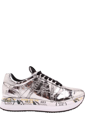 Premiata 'conny 4818' Leather Sneakers