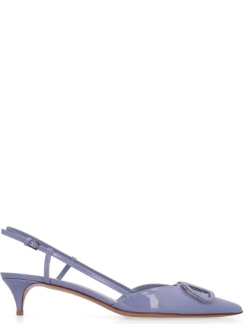 Valentino Valentino Garavani - Patent Leather Slingback Pumps