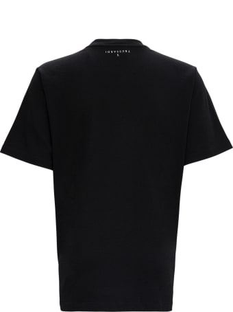 Trussardi Oversized Cotton T-shirt With Print