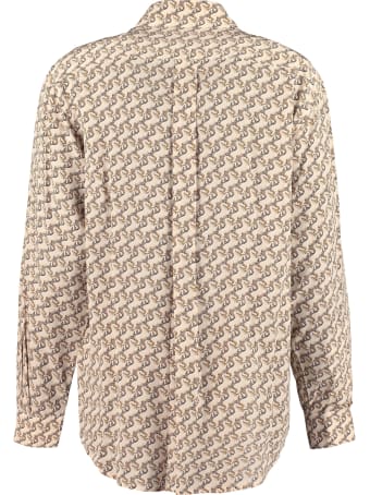 Burberry Printed Silk Shirt