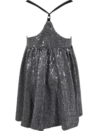 Le Gemelline by Feleppa Silver Overalls For Girl