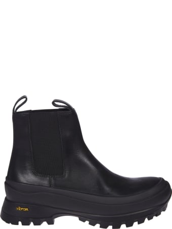 Jil Sander Elasticated Side Panel Ankle Boots