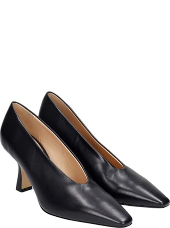 Fabio Rusconi Pumps In Black Leather