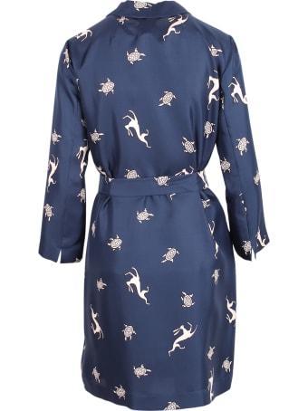 'S Max Mara 'tritone' Silk Dress
