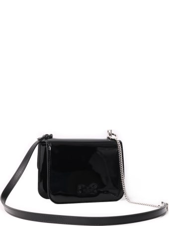 Valentino V Logo Patent Bag