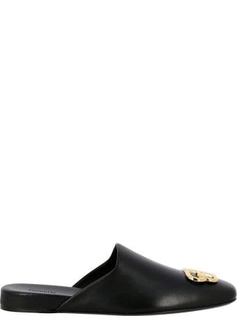 Balenciaga Black Bb Cosy Mules