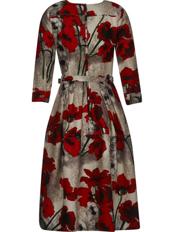 Samantha Sung Floral Belted Dress