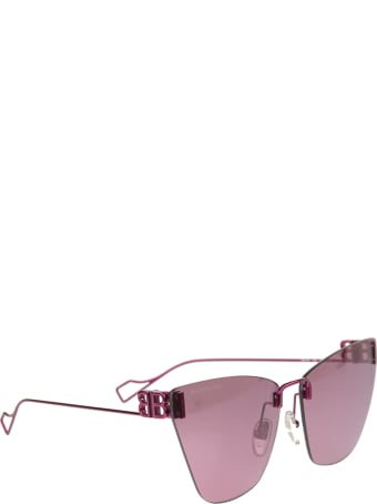 Balenciaga Pink Light Cat Woman Sunglasses