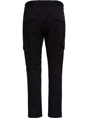 Dolce & Gabbana Black Jersey Cargo Pants