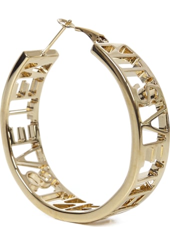 VETEMENTS Logo Hoop Earrings