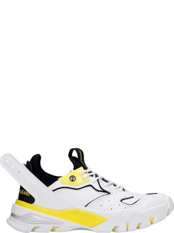 Calvin Klein Jeans Calador Sneakers In White Leather