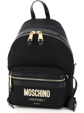 Moschino Canvas Backpack Moschino Couture
