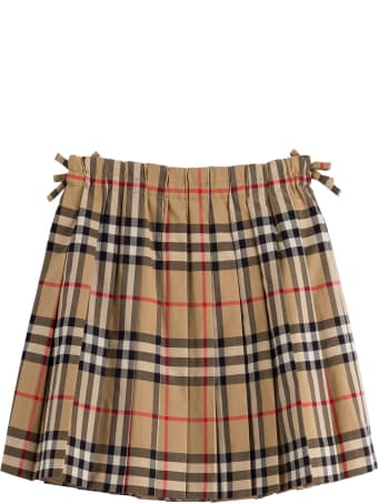 Burberry Pearly Mini Check Skirt