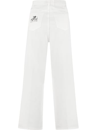 MSGM High-waist Culotte Jeans