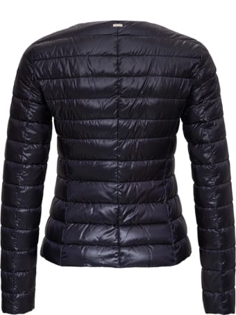 Herno Lightweight Nylon Black Jacket