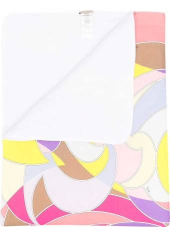Emilio Pucci Emilio Pucci Kids Multicolored Blanket