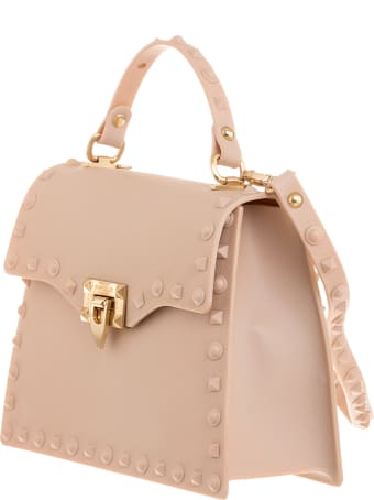 Marc Ellis Flat M Rock Hand Bag In Rose-pink Pvc