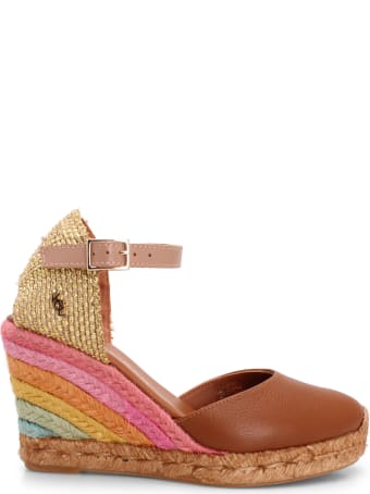 Kurt Geiger London 'monty' Leather Wedges