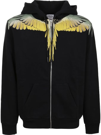 Marcelo Burlon Wings Regular Zip Hoodie