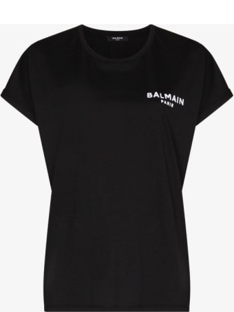 Balmain Jersey Tee With Logo