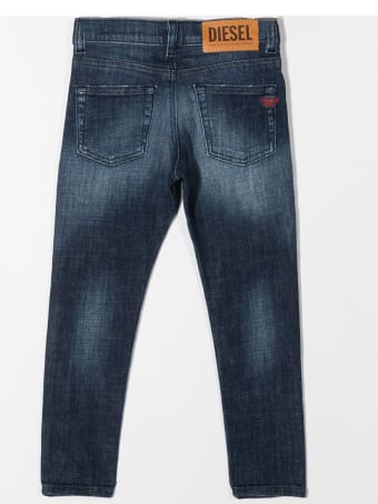 Diesel Jeans With Lightened Effect