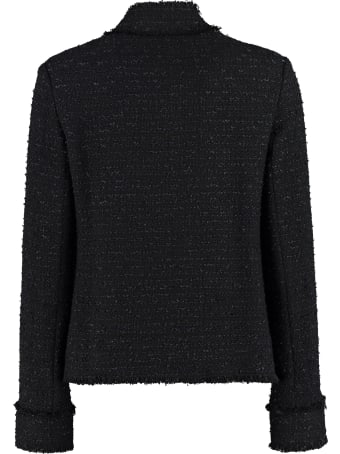 Pinko Immortale Cotton Blend Tweed Jacket
