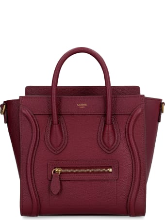 Celine Nano Luggage Leather Bag