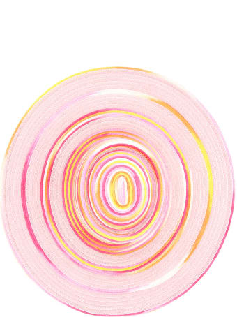 Maison Michel Kat Tie-dye Woven Hat