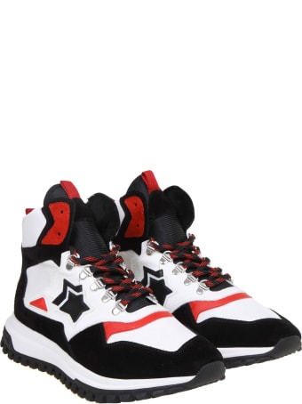 Atlantic Stars Pollux Sneakers In Nylon And Suede
