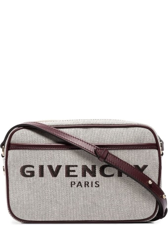 Givenchy Grey And Dark Brown Bond Camera Bag