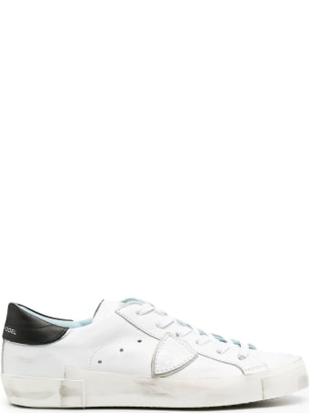Philippe Model Prsx Low Leather Sneakers