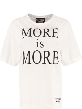 Boutique Moschino Printed Cotton T-shirt