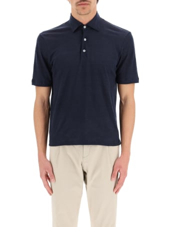 Caruso Linen Polo Shirt