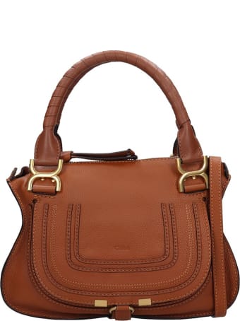 Chloé Mercie Small Hand Bag In Leather Color Leather