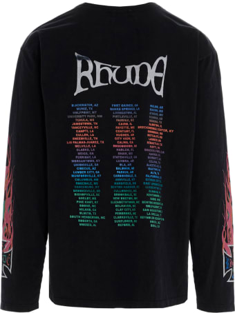 Rhude 'neon Flame' T-shirt