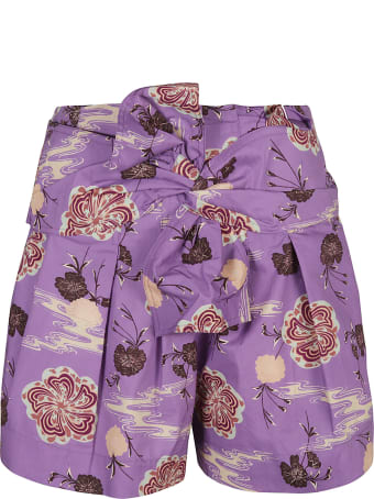 Ulla Johnson Bow Twist Detail Shorts