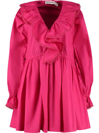 self-portrait Poplin Mini Dress