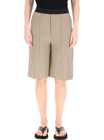 Loulou Studio Banggi Linen Shorts