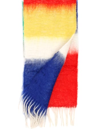 Lovat & Green Multicolor Striped Scarf